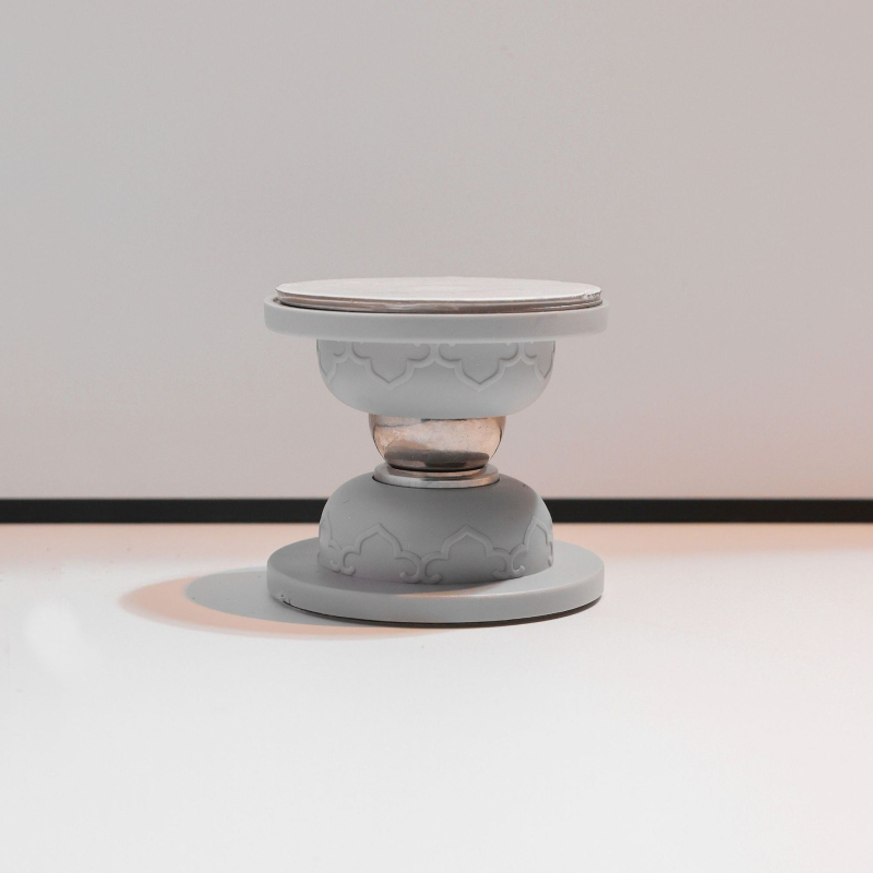 Stopper de ușă din silicon, fără găurire, montaj pe perete, design rotund lux, PVC/magnet, construcție standard