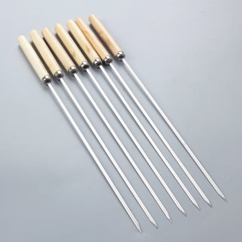 Dongsheng 304 ανοξείδωτο ατσάλι για σουβλάκια μπάρμπεκιου, επίπεδη κατασκευή με παχυνόμενο σχεδιασμό