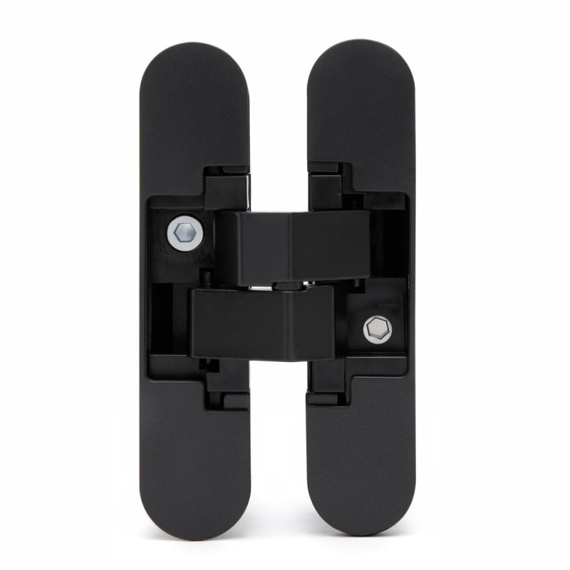 Τρισδιάστατη αόρατη μεντεσέ πόρτας – Κράμα Ψευδάργύρου, Μοντέλο B118, Ανοιγμα 180°, Μέγιστη Φορτίωση 45 kg ανά ζεύγος