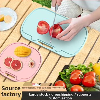 Silikónová doska na krájanie, protišmyková, antibakteriálna a proti plesni, obojstranná, potravinárska kvalita, vhodná pre surové aj varené potraviny