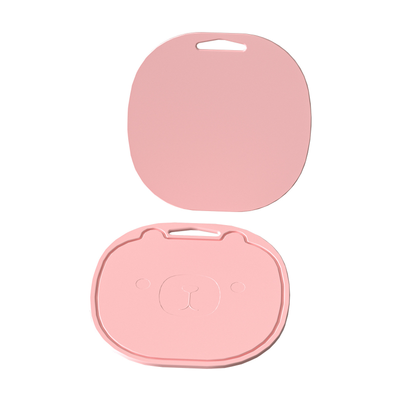 Πίνακας κοπής από σιλικόνη, μη ολισθηρός, αντιβακτηριακός και αντιμυκητιακός, διπλής όψης, κατάλληλος για ωμά και μαγειρευμένα τρόφιμα