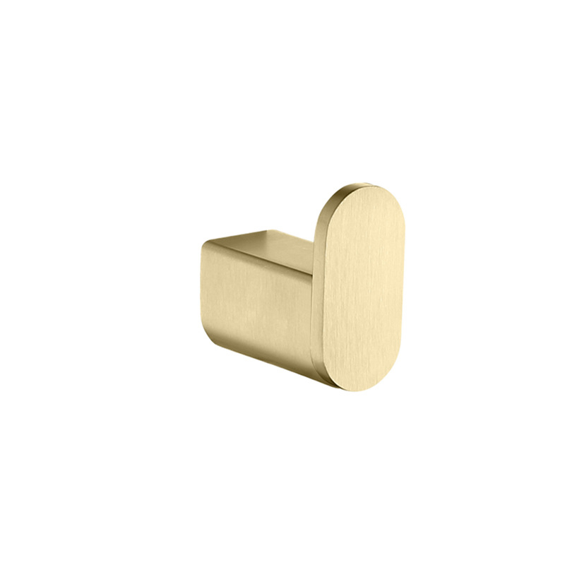 Držač ručnika od nehrđajućeg čelika s elektroplatiranim završetkom, 2 sloja, nosivost 10 kg, stil laganog luksuza