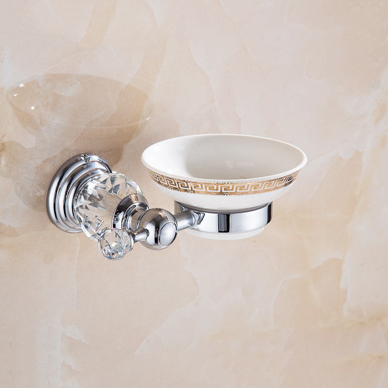 Europski stil držač ručnika od nehrđajućeg čelika, elektroplatirani završni sloj, kupaonski hardver