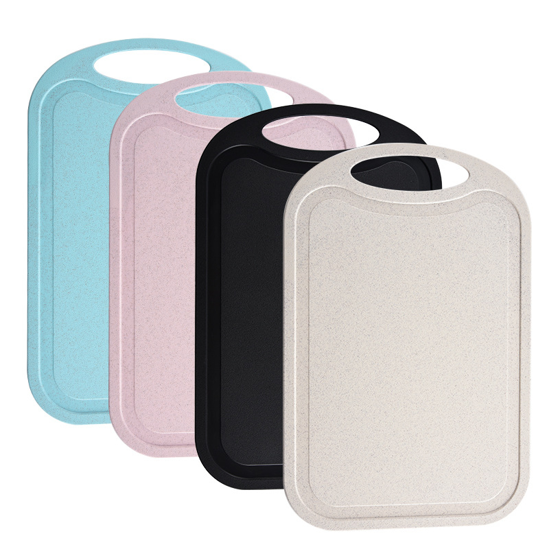 Σανίδα κοπής από άχυρο σιταριού – τροφίμου ποιότητας, διπλής όψης, φορητή, κατάλληλη για οικιακή χρήση, προετοιμασία βρεφικής τροφής και κοπή φρούτων