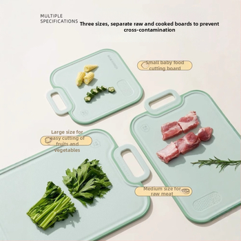 Konbach PP krájacia doska – antibakteriálna, proti plesniam, obojstranná, protišmyková plocha, pre ovocie a detskú stravu (PP, Konbach)