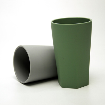 Силиконова пивна чаша, цилиндрична, еднослойна, нехлъзгаща се, замразима