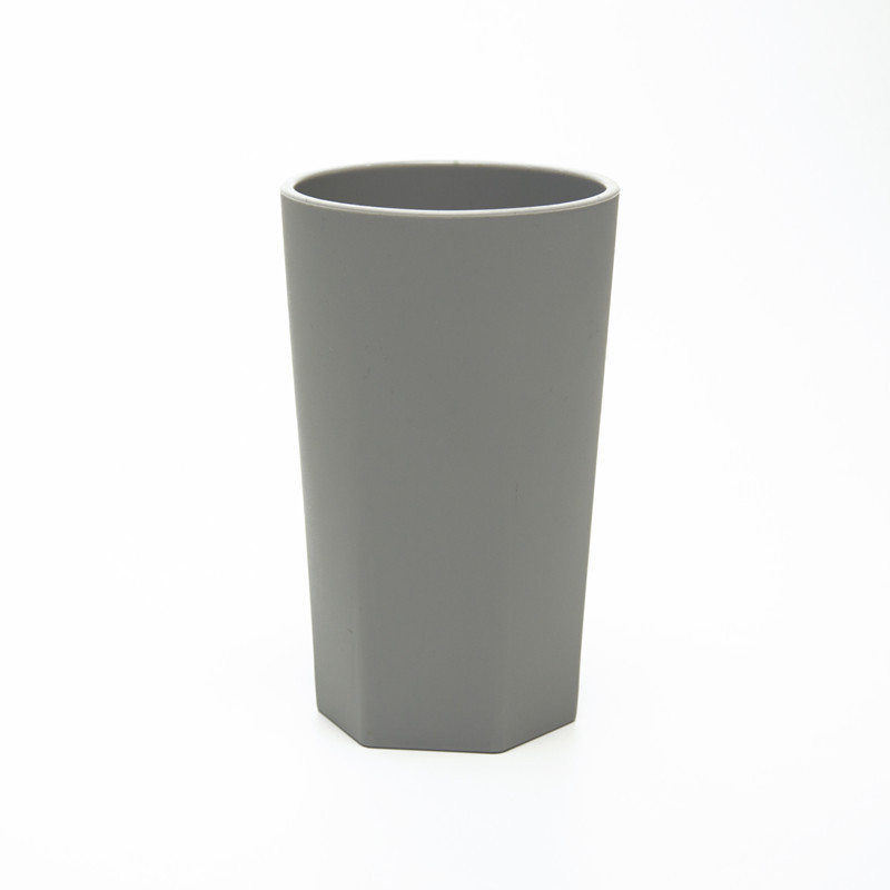 Силиконова пивна чаша, цилиндрична, еднослойна, нехлъзгаща се, замразима