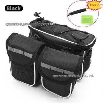 Predná rámová taška na bicykel – tvrdý kryt, vodotesná, kapacita 2 L, model 21, z polyesteru, pre horské a cestné bicykle