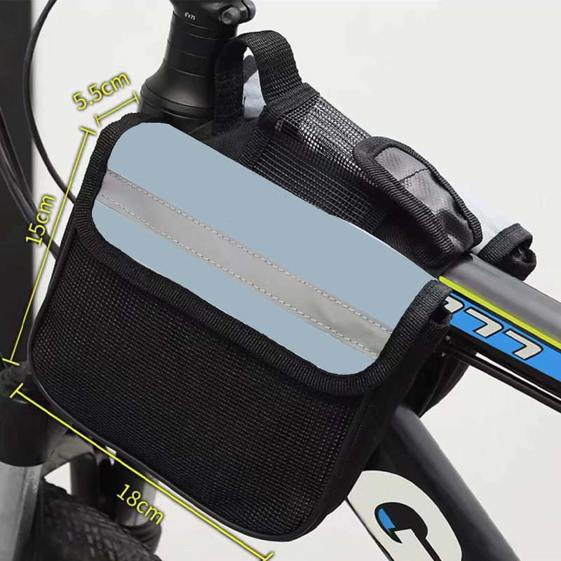 Prednja torba za okvir bicikla – tvrdi kućište, vodootporna, kapaciteta 2 L, model 21, poliester, za planinske i cestovne bicikle