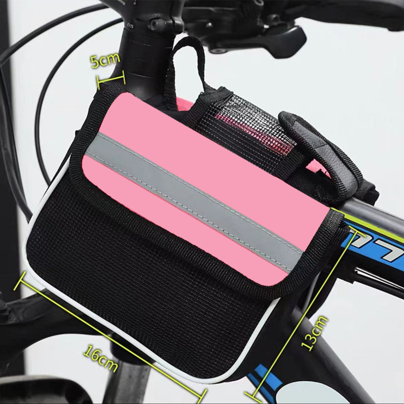 Prednja torba za okvir bicikla – tvrdi kućište, vodootporna, kapaciteta 2 L, model 21, poliester, za planinske i cestovne bicikle