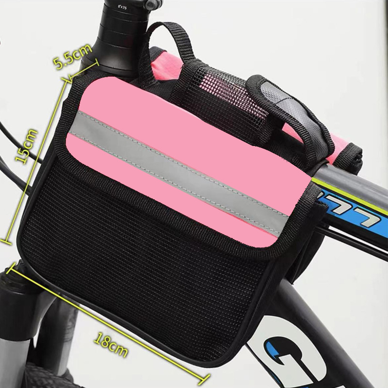 Prednja torba za okvir bicikla – tvrdi kućište, vodootporna, kapaciteta 2 L, model 21, poliester, za planinske i cestovne bicikle