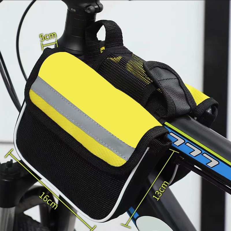 Prednja torba za okvir bicikla – tvrdi kućište, vodootporna, kapaciteta 2 L, model 21, poliester, za planinske i cestovne bicikle