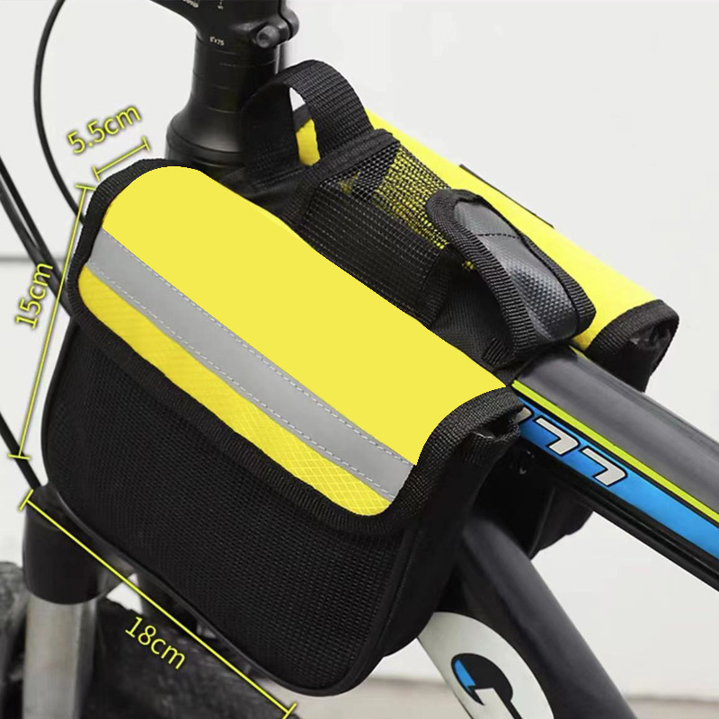 Prednja torba za okvir bicikla – tvrdi kućište, vodootporna, kapaciteta 2 L, model 21, poliester, za planinske i cestovne bicikle