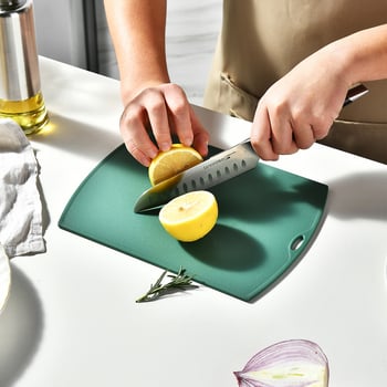 Keidason σετ 3 τεμαχίων πλαστικών σανίδων κοπής, αντιολισθητική υφή, μοντέρνος σύγχρονος στυλ για οικιακή χρήση