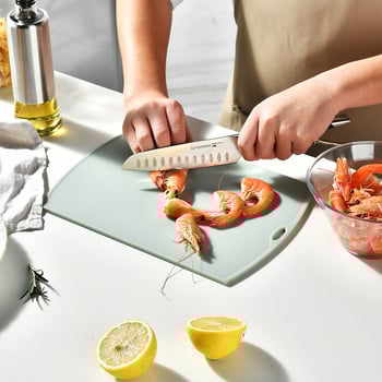 Keidason σετ 3 τεμαχίων πλαστικών σανίδων κοπής, αντιολισθητική υφή, μοντέρνος σύγχρονος στυλ για οικιακή χρήση