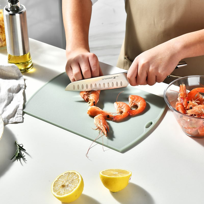 Keidason σετ 3 τεμαχίων πλαστικών σανίδων κοπής, αντιολισθητική υφή, μοντέρνος σύγχρονος στυλ για οικιακή χρήση