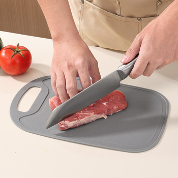 Ελαφριά σανίδα κοπής από PP/άχυρο σιταριού για κουζίνα, βρεφικά γεύματα, φρούτα και λαχανικά, εξωτερική χρήση — Μοντέρνος απλός σχεδιασμός, καλοκαίρι 2021