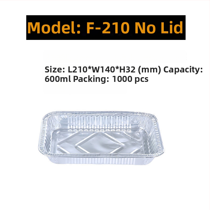 Hlinírová fóliová tácka, zosilnená a plochá na grilovanie a pečenie, jednorazové balenie na donášku, s logom sítotlačou, biologicky rozložiteľná, nie je vhodná do mikrovlnky