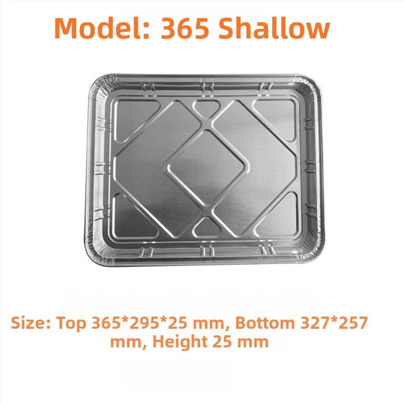 Hlinírová fóliová tácka, zosilnená a plochá na grilovanie a pečenie, jednorazové balenie na donášku, s logom sítotlačou, biologicky rozložiteľná, nie je vhodná do mikrovlnky