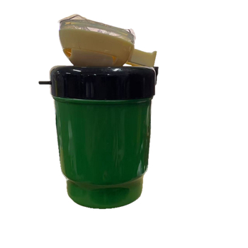 Držač četkica za zube sa setom čašica za ispiranje usta, plastični, zidni, antibakterijski