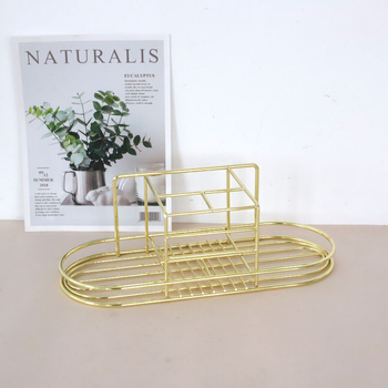 Držač četkice za zube i čaše od kovanog željeza, zidni bez bušenja, ugrađeni nosač, mogućnost prilagodbe