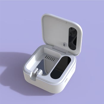 Sterilizator pentru periuțe YMISMART Y8, portabil, ABS/acrilic, dezinfecție închisă 90–99 s