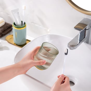 Držač četkica za zube — Plastični, skladištenje, Pakiranje 80 kom, Ispis logotipa, Mogućnost prilagodbe