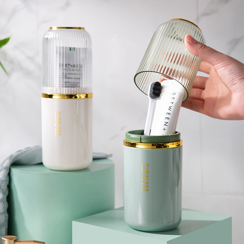 Držač četkica za zube — Plastični, skladištenje, Pakiranje 80 kom, Ispis logotipa, Mogućnost prilagodbe