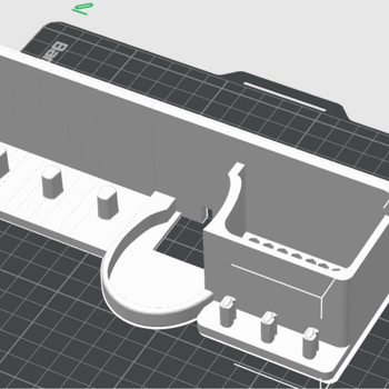 Plastični držač četkica za zube za pohranu s alternativnim načinima montaže