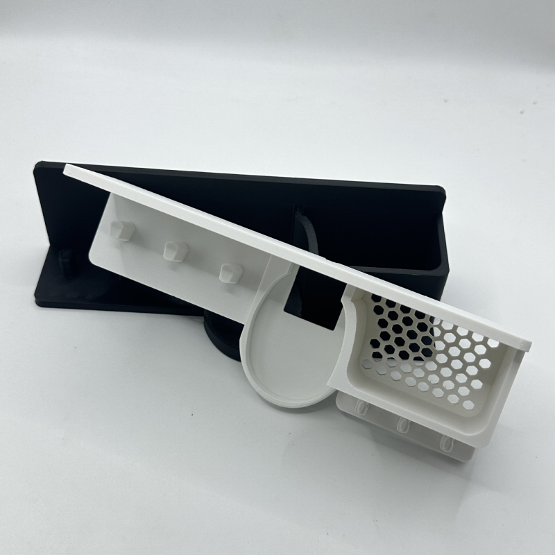 Plastični držač četkica za zube za pohranu s alternativnim načinima montaže