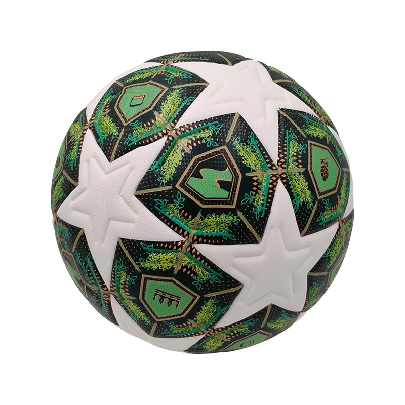 Futball-labda No.5 – PU bőr, ragasztott varrás, edzésekhez és szabadtéri versenyekhez, általános- és középiskolások számára, testreszabható