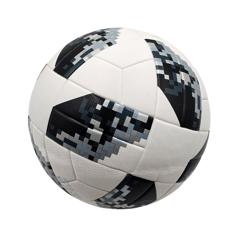 Futball-labda No.5 – PU bőr, ragasztott varrás, edzésekhez és szabadtéri versenyekhez, általános- és középiskolások számára, testreszabható