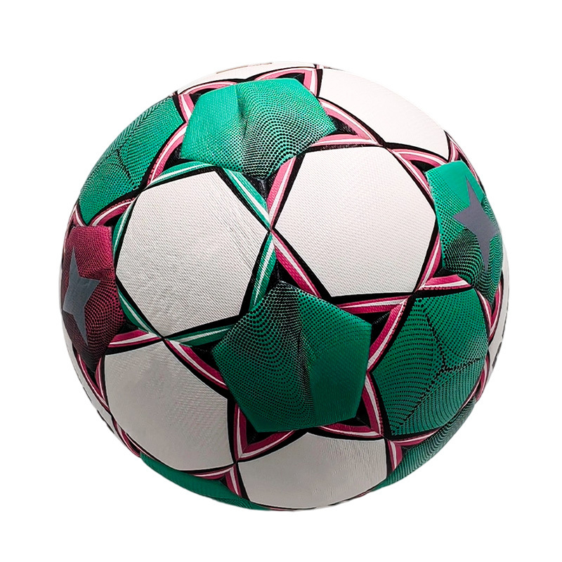 Futball-labda No.5 – PU bőr, ragasztott varrás, edzésekhez és szabadtéri versenyekhez, általános- és középiskolások számára, testreszabható