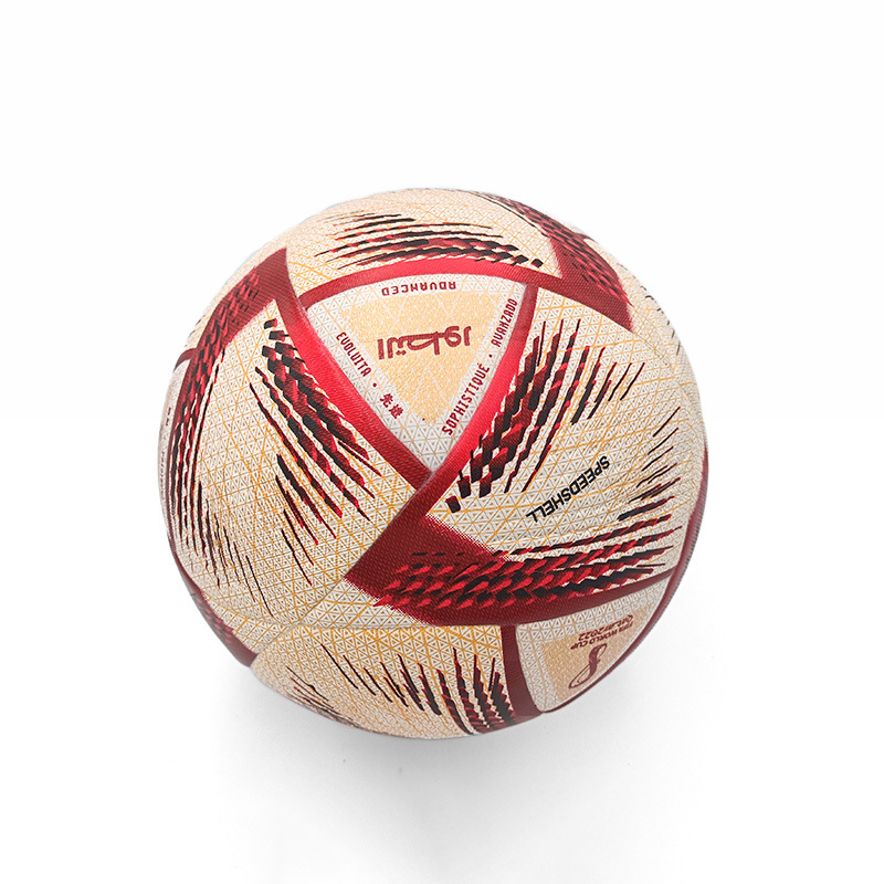 Futball-labda No.5 – PU bőr, ragasztott varrás, edzésekhez és szabadtéri versenyekhez, általános- és középiskolások számára, testreszabható