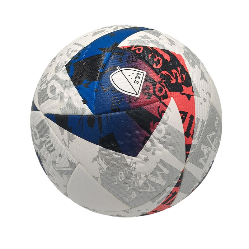 Futball-labda No.5 – PU bőr, ragasztott varrás, edzésekhez és szabadtéri versenyekhez, általános- és középiskolások számára, testreszabható