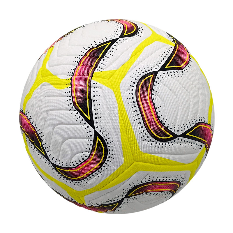 Futball-labda No.5 – PU bőr, ragasztott varrás, edzésekhez és szabadtéri versenyekhez, általános- és középiskolások számára, testreszabható