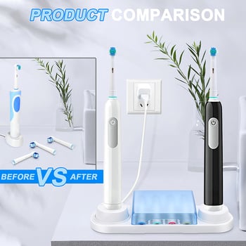 Držač četkice za zube i baza za punjenje za Oral-B rotirajuću električnu četkicu