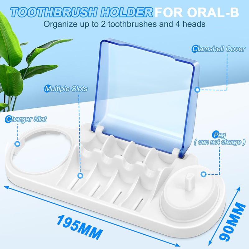 Držač četkice za zube i baza za punjenje za Oral-B rotirajuću električnu četkicu
