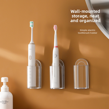 FaSoLa Fogkefetartó — Fúrás nélküli, Falra szerelhető, Szívócsésze, PET/PC