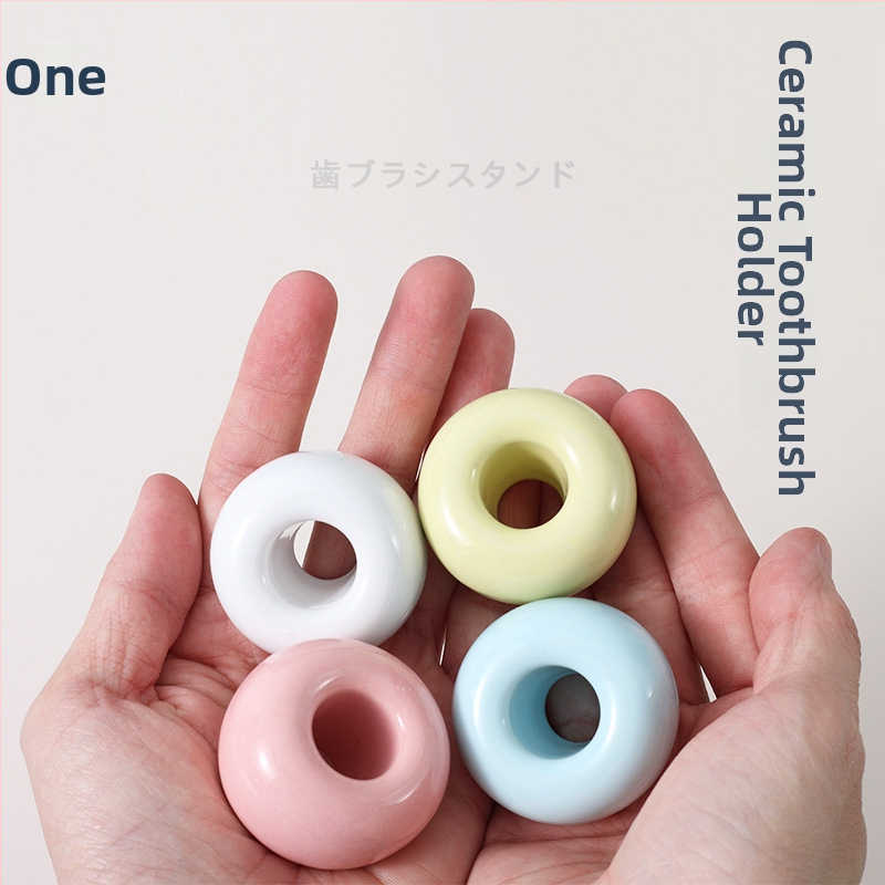 Kerámia fogkefetartó – Yakult márka, logóval testreszabható, 300 darabos doboz