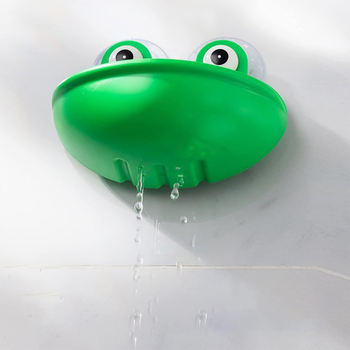Plastični držač sapuna u obliku žabe, zidni, pakiranje 200 kom., prilagodljivo