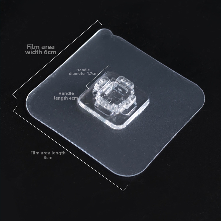 Mydlová miska s adhezívnym háčikom na stenu pre dlaždice – ABS plast