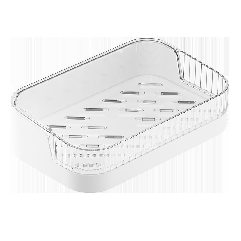 Xingrui Zidni držač sapuna za kupaonicu — HPIS+PET; Bez poklopca; Bez usisavanja; Tisak logotipa