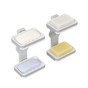 Сапунена поставка с вендуза - монтаж без пробиване, лесна за демонтиране и почистване, неплъзгаща се, пластмасова; Марка Oriental Bright Clean; Опаковка: 100 бр