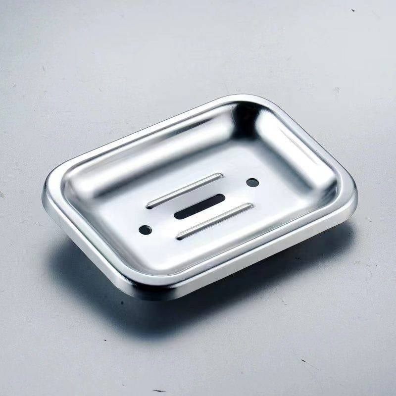 Space Aluminum szappan tál, falra szerelhető, nyomtatott logó