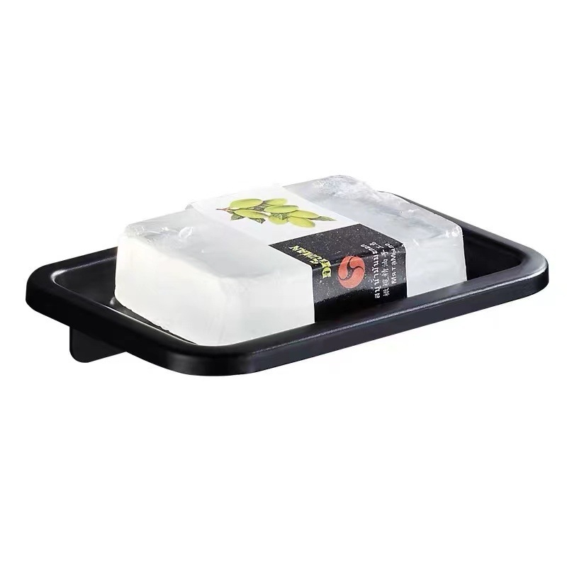 Space Aluminum szappan tál, falra szerelhető, nyomtatott logó