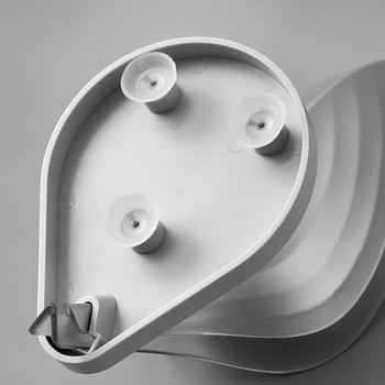 Levél alakú szappantartó vákuumos rögzítéssel és drenáló állvánnyal fürdőszobába és a konyhába, 96 darab