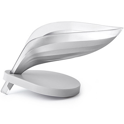 Levél alakú szappantartó vákuumos rögzítéssel és drenáló állvánnyal fürdőszobába és a konyhába, 96 darab