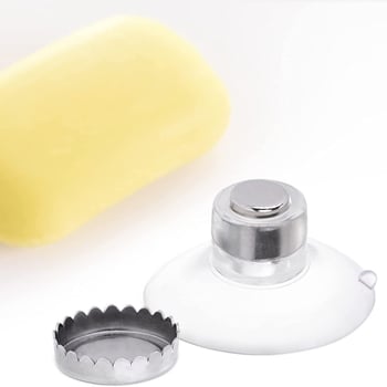 Стенно магнитно държало за сапун с вакуумна вендуза – без пробиване, опаковка 200 бр.