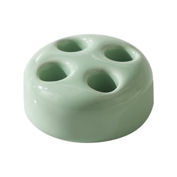 Kerámiából készült fogkefetartó, fúrás nélküli rögzítés, tárolás, skandináv stílus